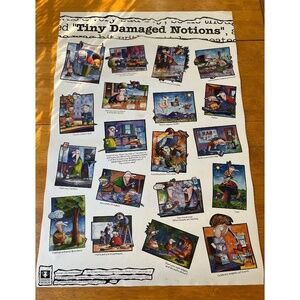 Tiny Damage Notions Large Poster‎ College Collection Wall Room Decor, Size 24x36